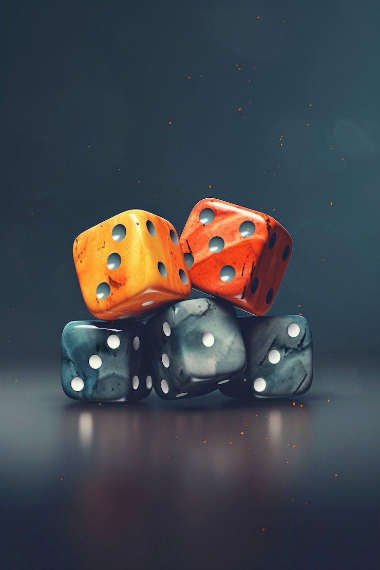 Tangan pemain memegang kartu di meja poker dalam suasana permainan kompetitif